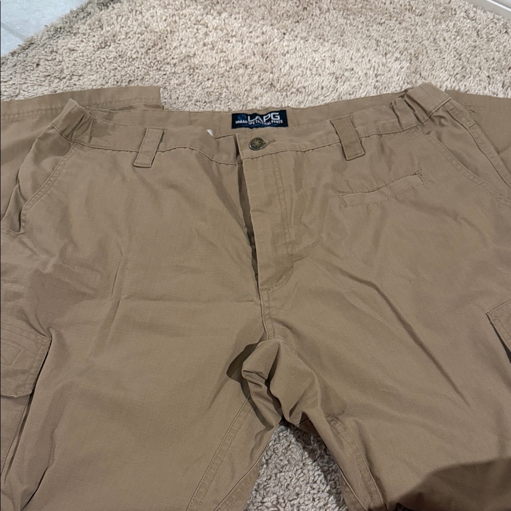 Men's Tan Cargo Pants tactical
